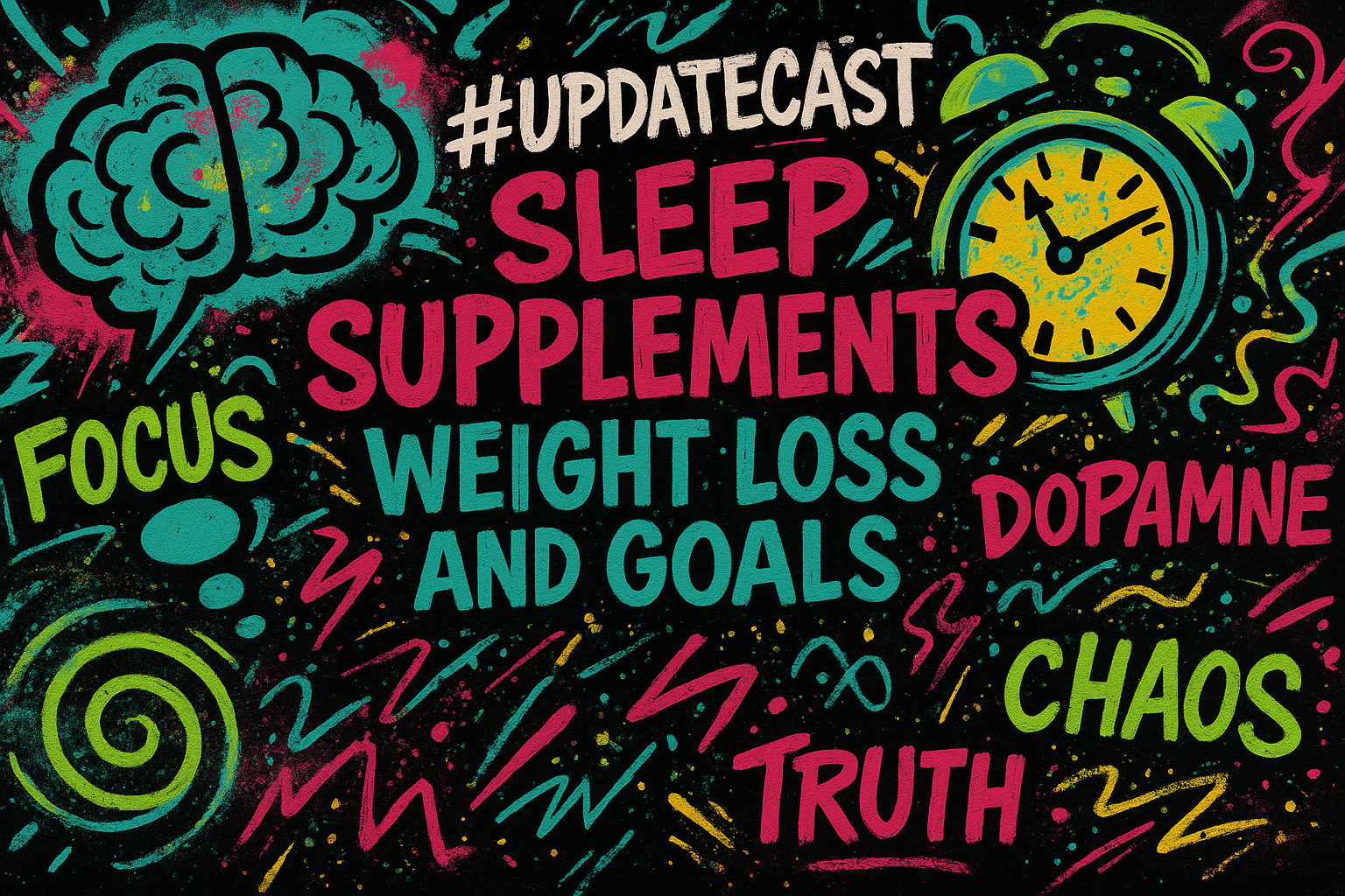 #updatecast - Sleep Supplements, weight loss and goals