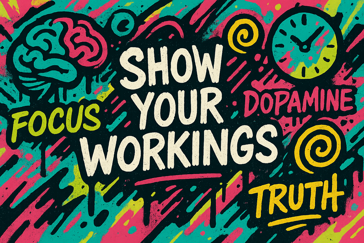 Show Your Workings - My Audio Book Idea