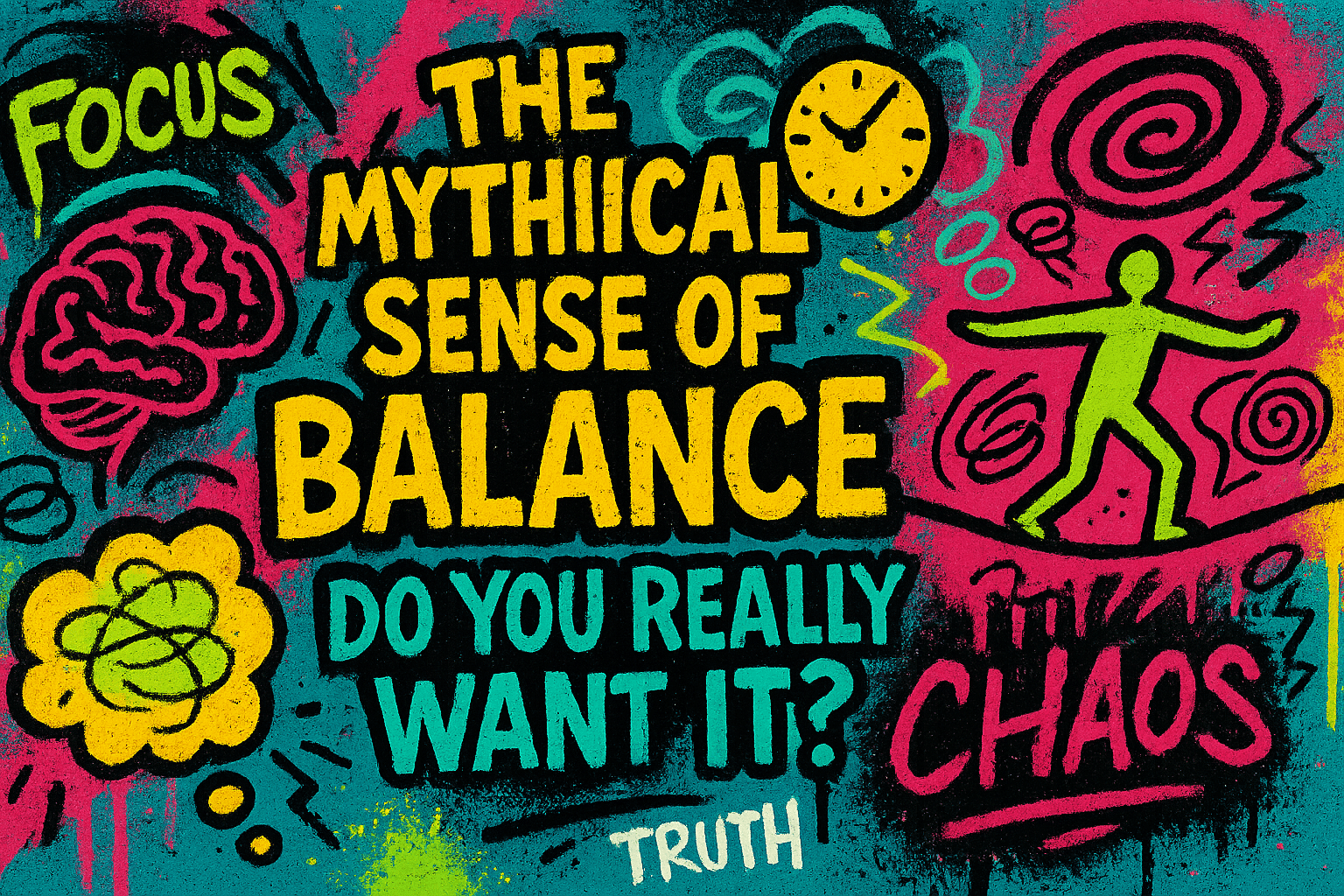 The mythical sense of balance - do you actually want it?