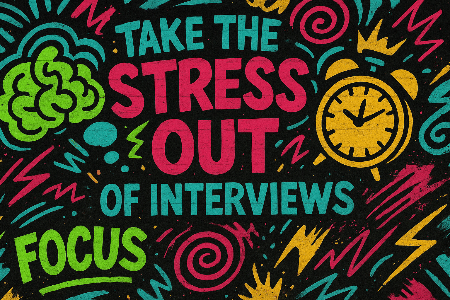 How to take the stress out of interviews and the like.
