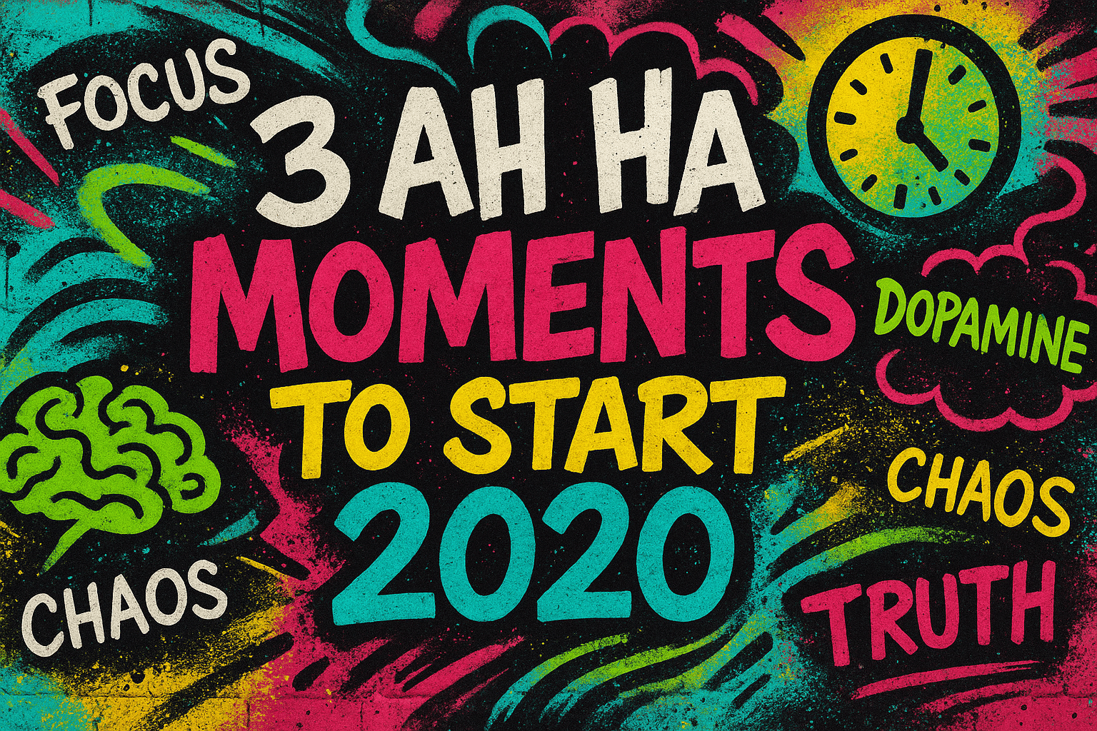 3 Ah Ha moments to start 2020