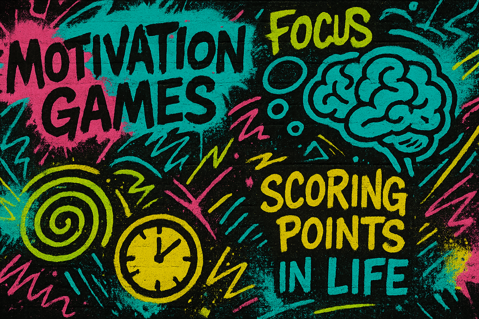 Motivation, games and scoring points in life