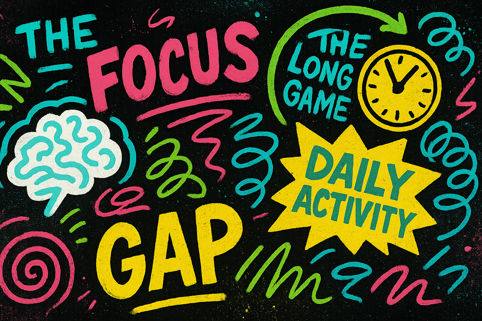 The Focus Gap - The long Game vs Daily Activity