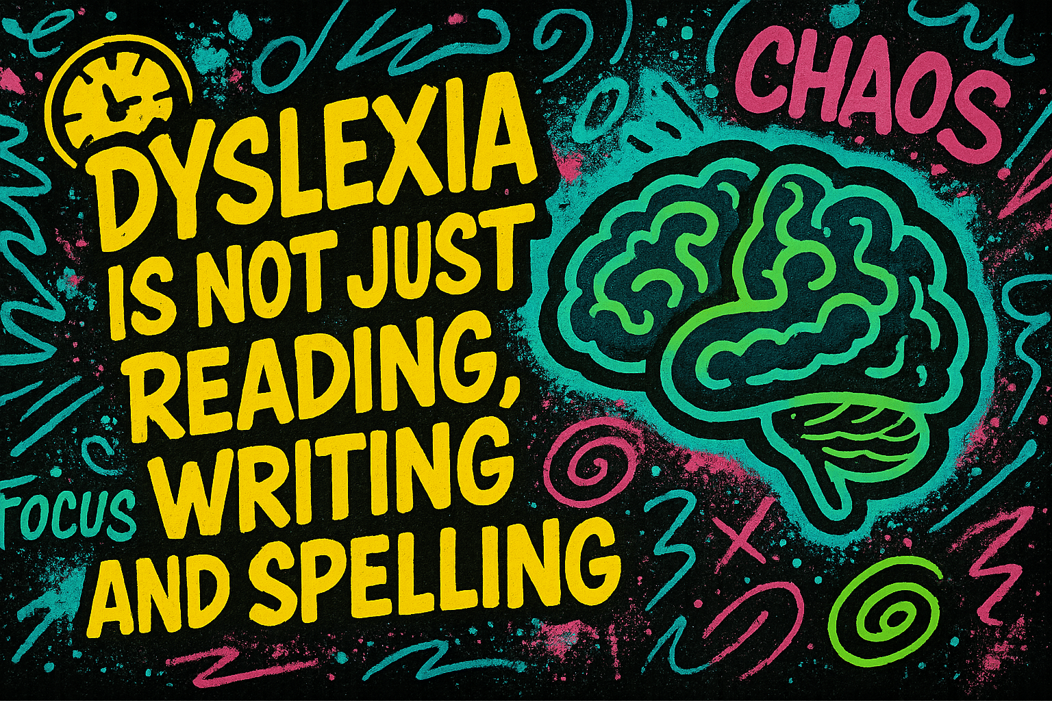 Dyslexia is not just reading, writing and spelling
