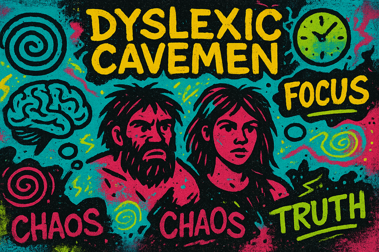 Dyslexic Cavemen (and women) 🏞