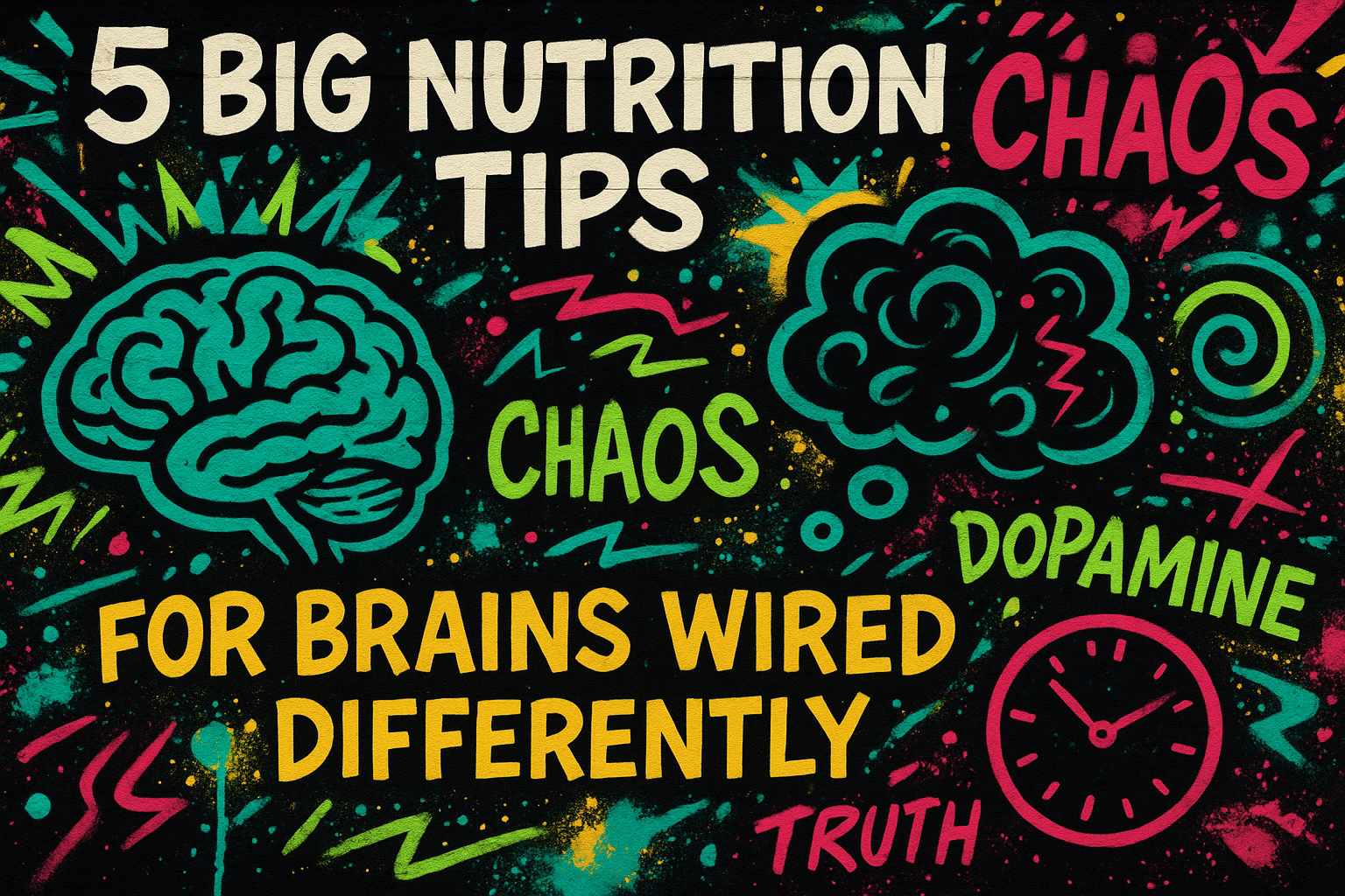 5 Big Nutrition Tips for Brains Wired Differently