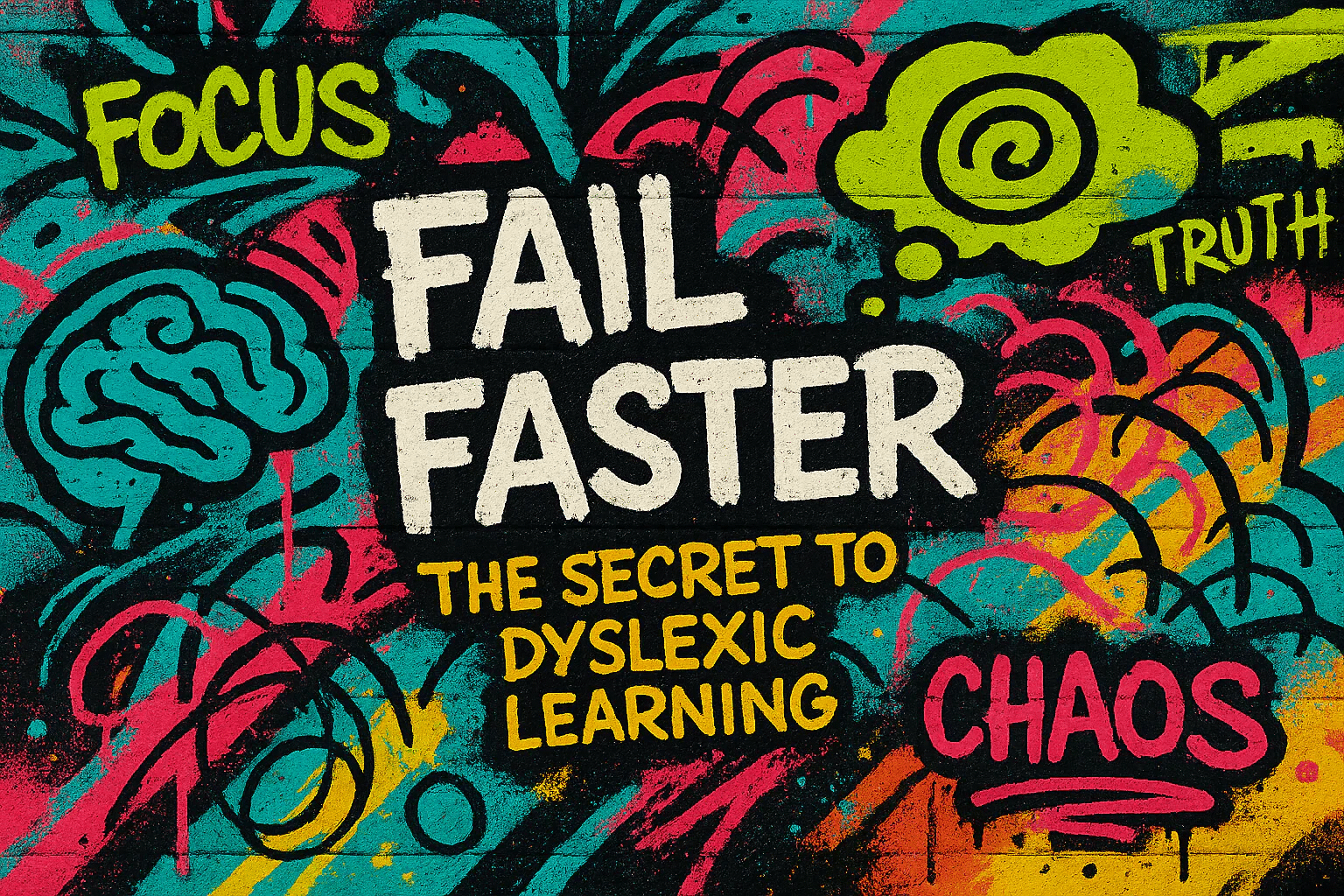Fail Faster - The Secret To Dyslexic Learning