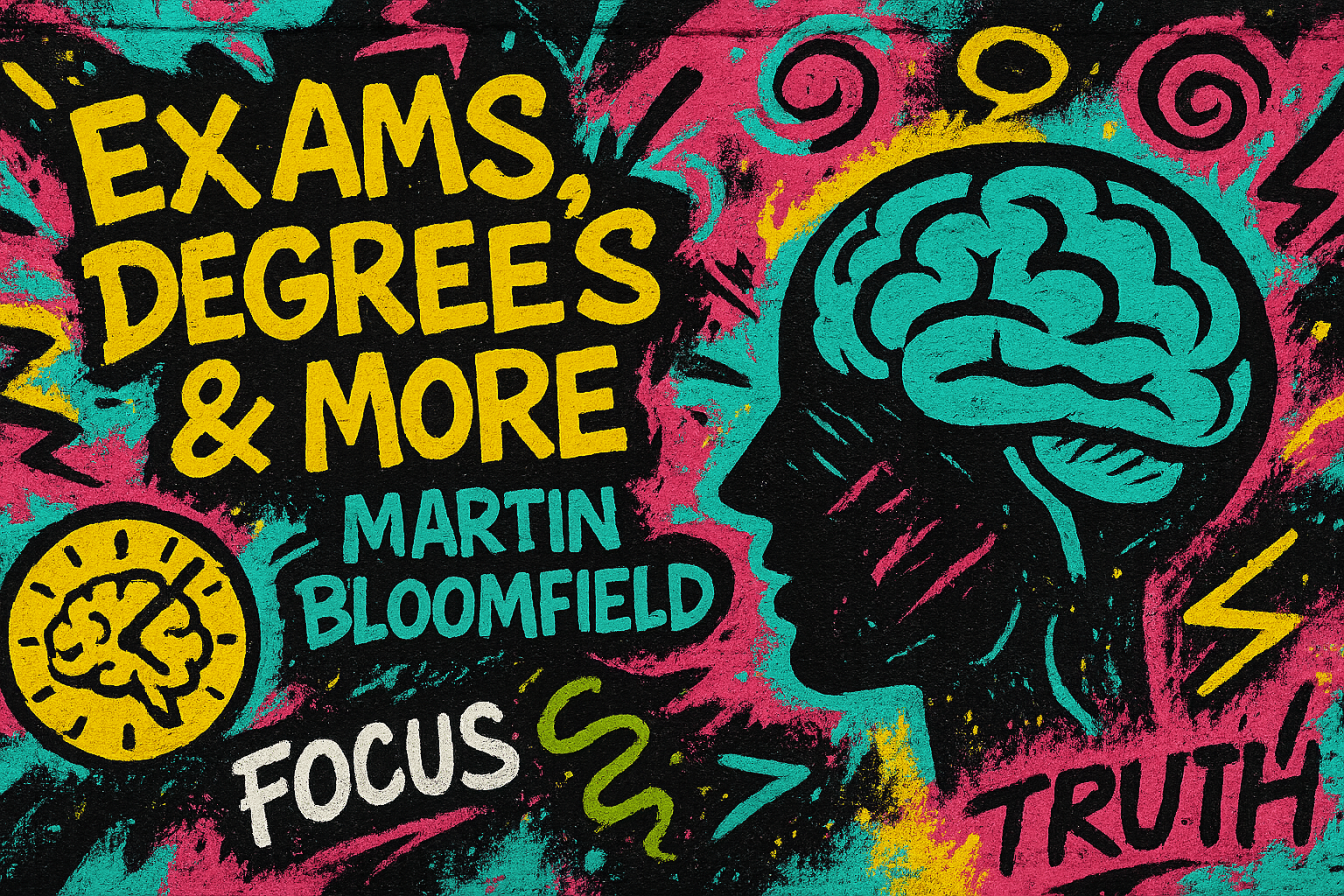 Exam's, Degrees & more with Martin Bloomfield