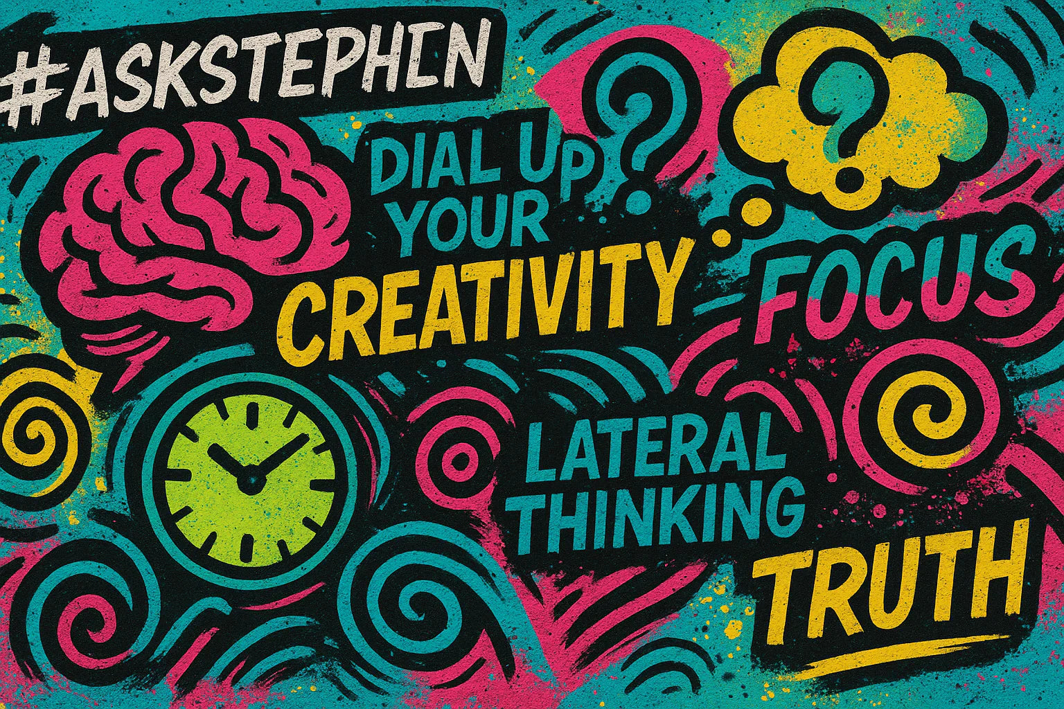 #askstephen - How To Dial Up Your Creativity & Lateral Thinking For Dyslexics