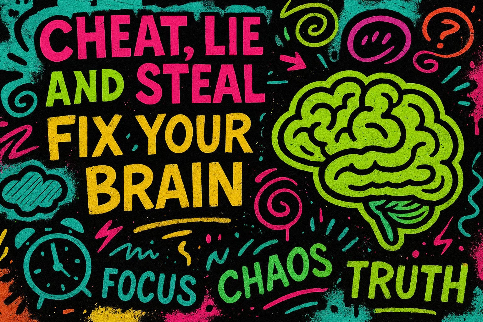 Cheat, Lie And Steal - Fix Your Brain