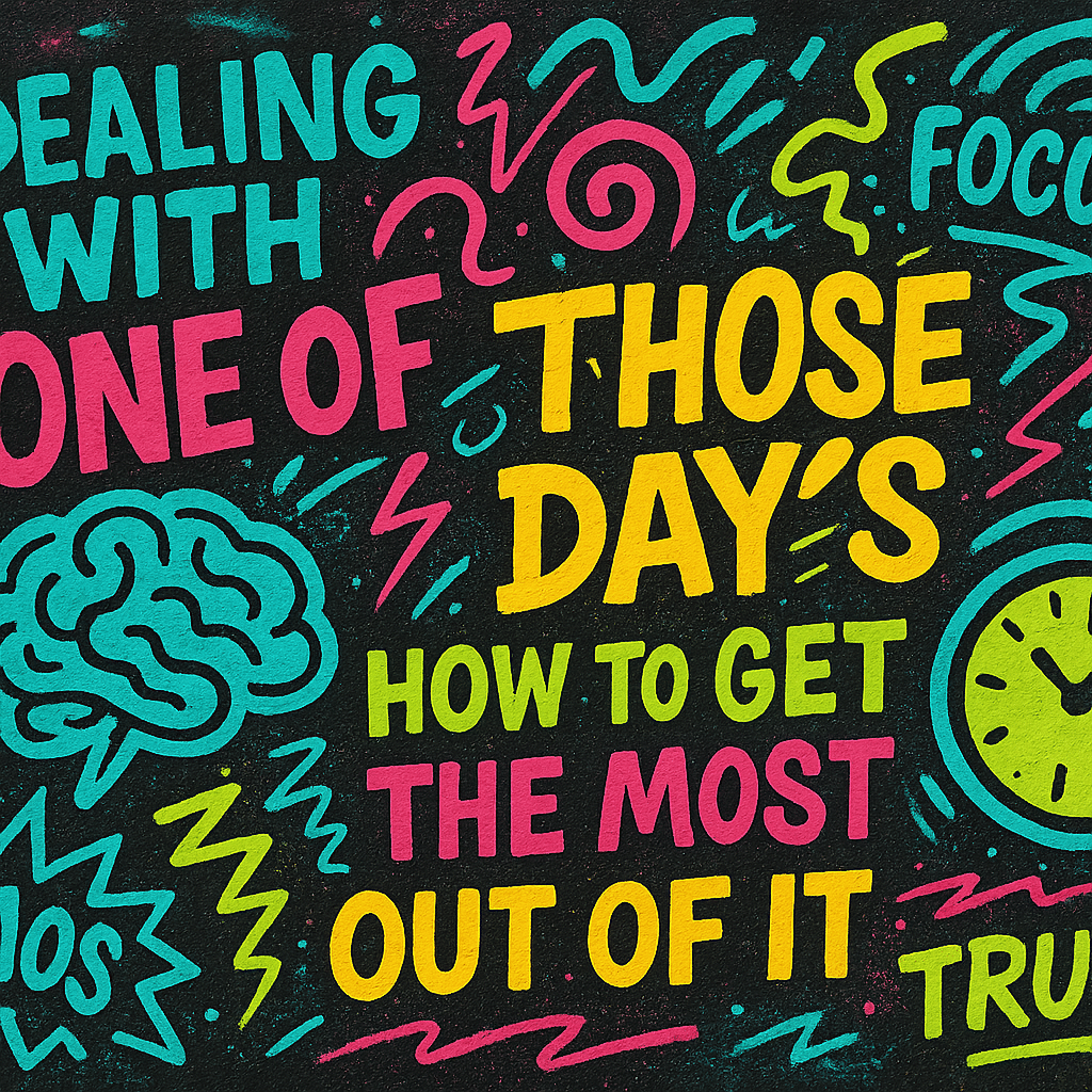 Dealing with ‘One of those Days’ How to Get the Most Out of It