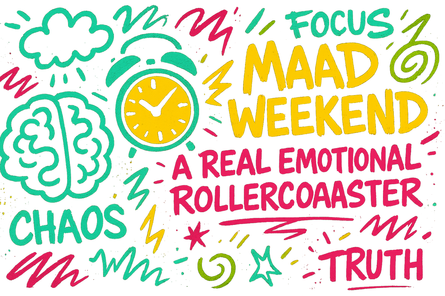 Mad Weekend - A real emotional rollercoaster