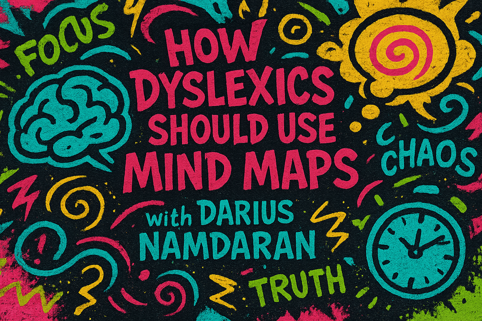 How Dyslexics Should Use Mind Maps with Darius Namdaran