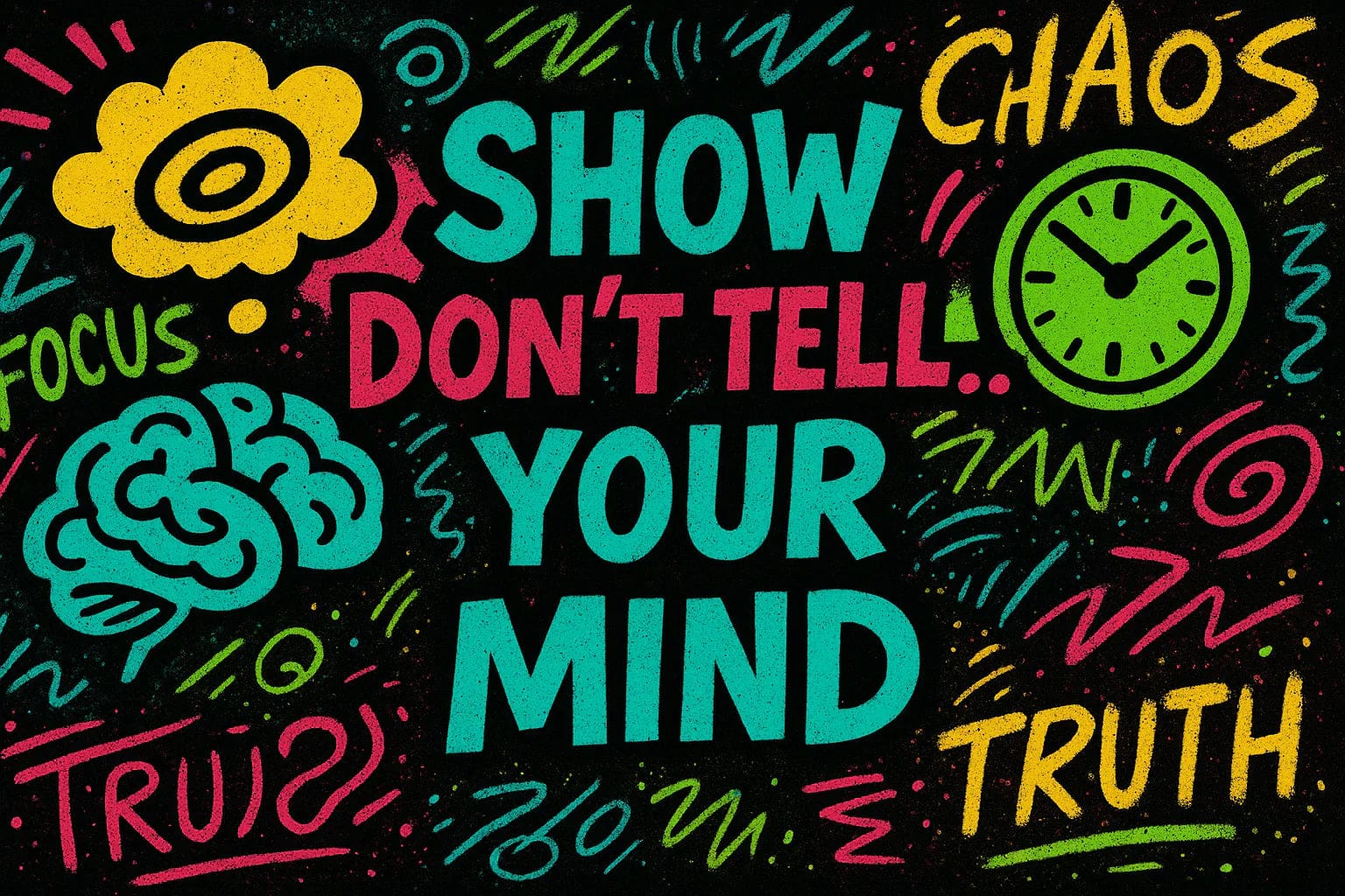 Show Don’t Tell... Your Mind