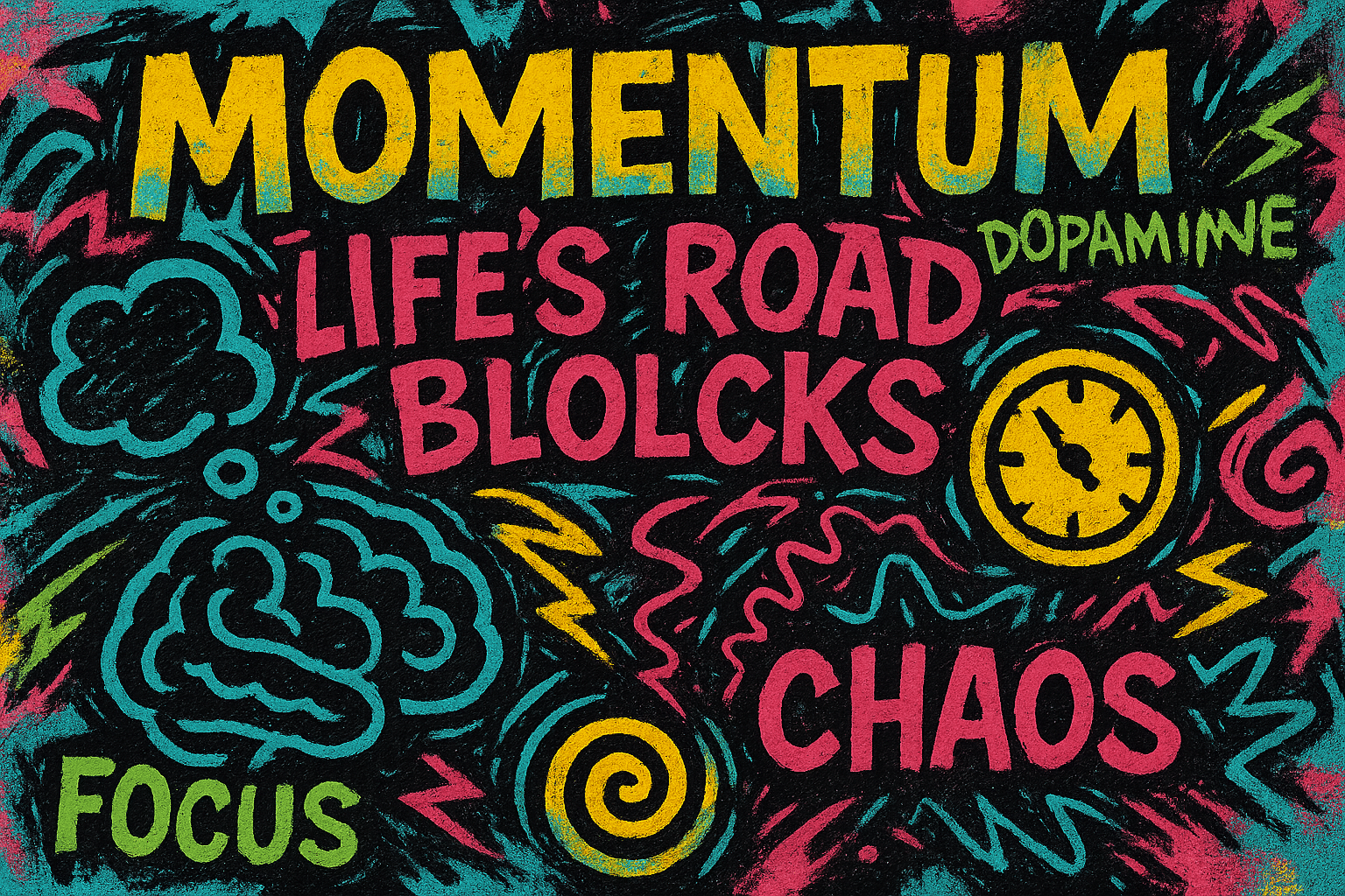 Momentum and life’s road blocks