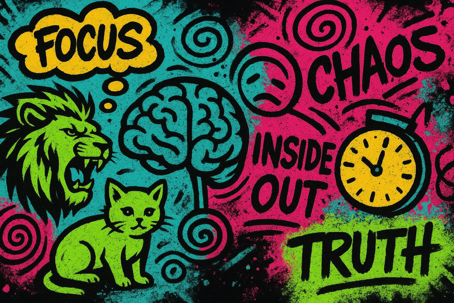 A Lion, A Kitten And Inside Out Congruency