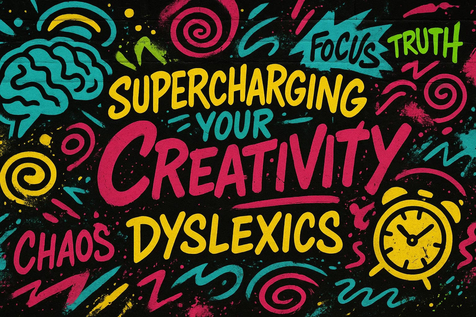 Supercharging Your Creativity For Dyslexics