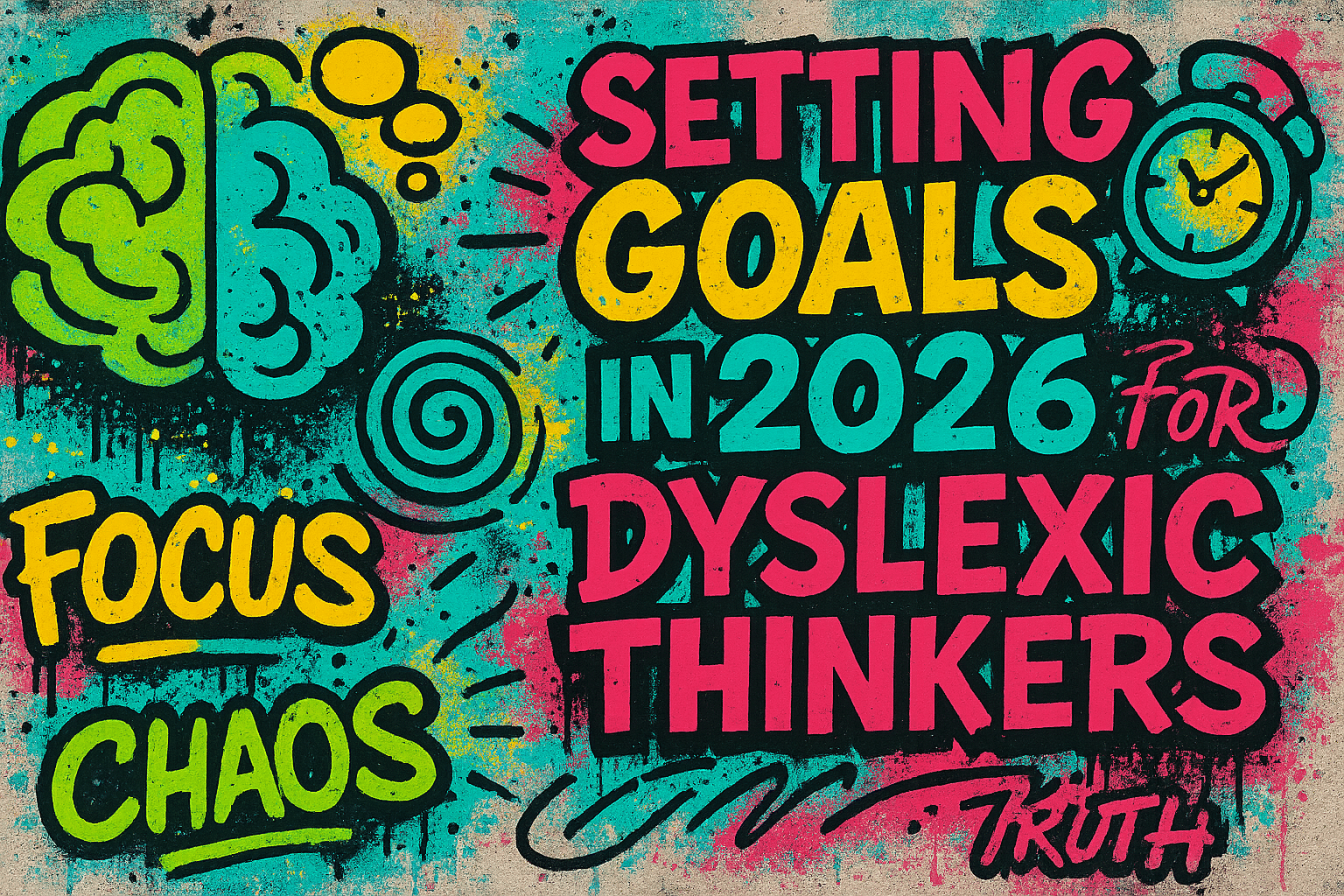 Setting Goals in 2026 For Dyslexic Thinkers