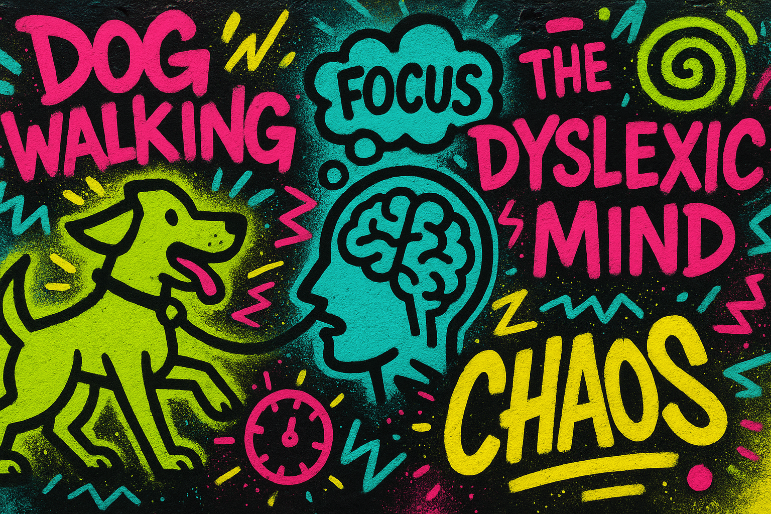 Dog Walking & The Dyslexic Mind