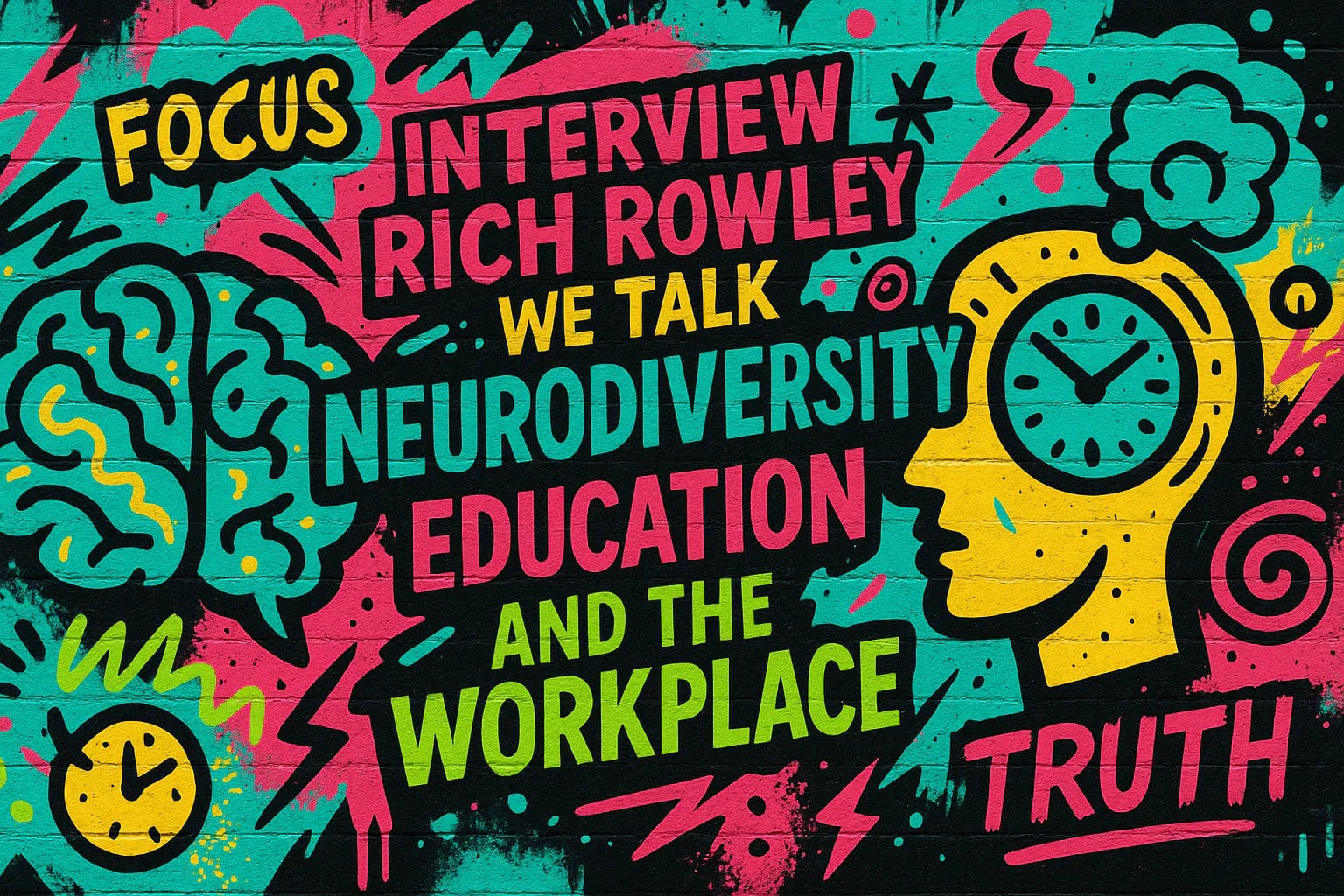 Interview With Rich Rowley - We Talk Neurodiversity, Education And The Workplace