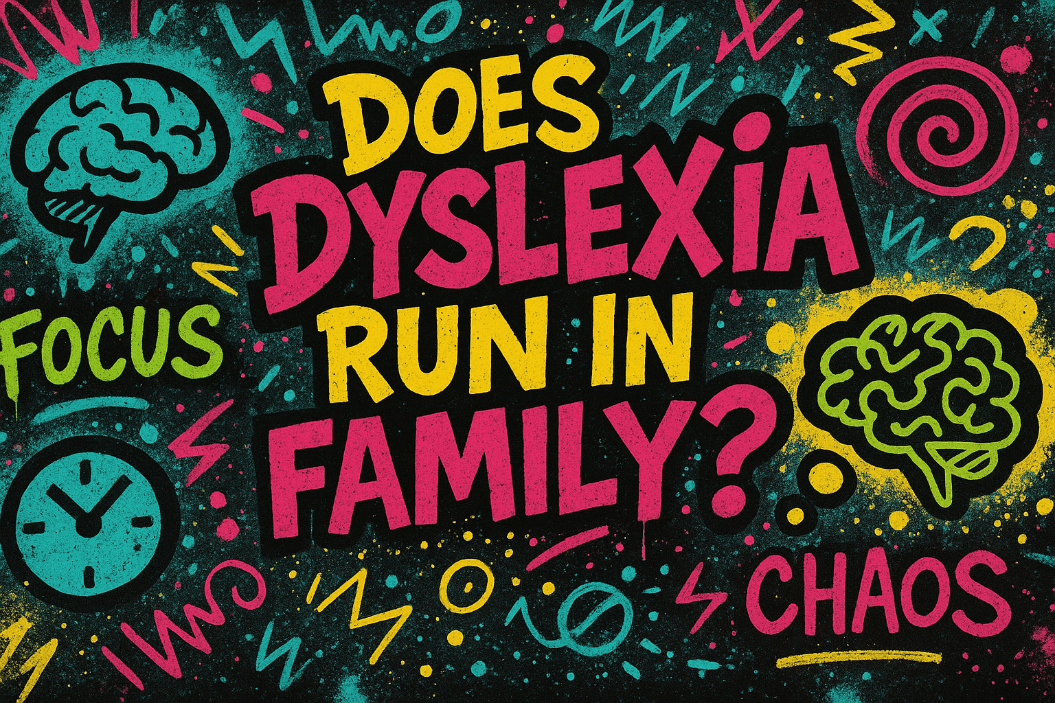 Does Dyslexia run in the family?