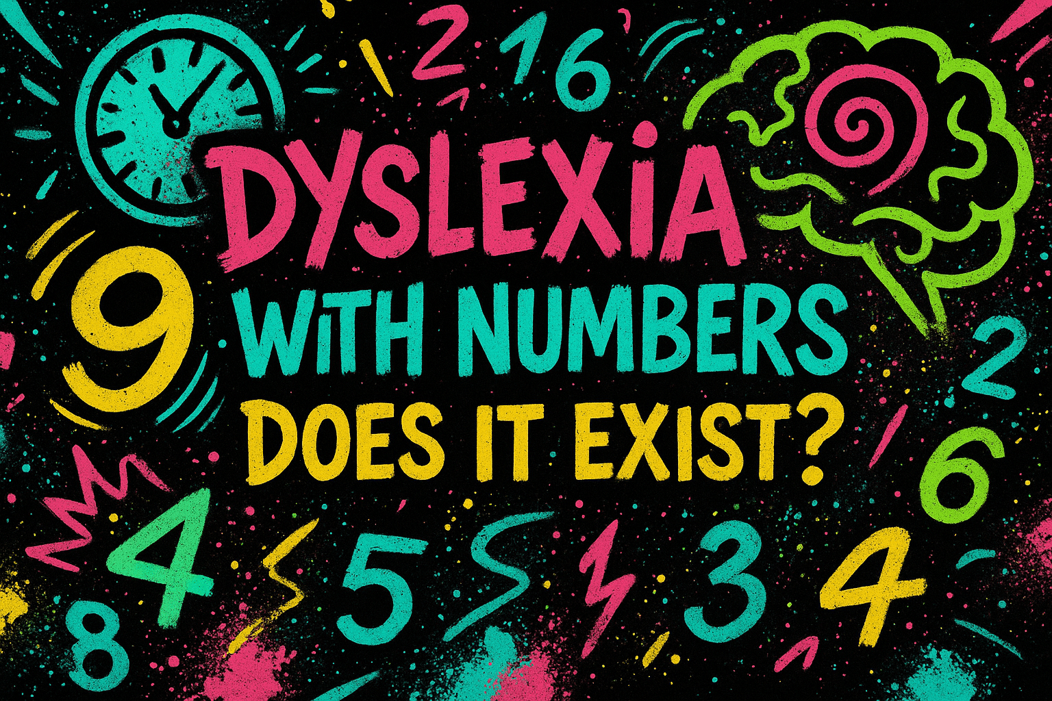 Struggling with Numbers and Sequences? It Might Be Dyslexia, Not Just Math Problems