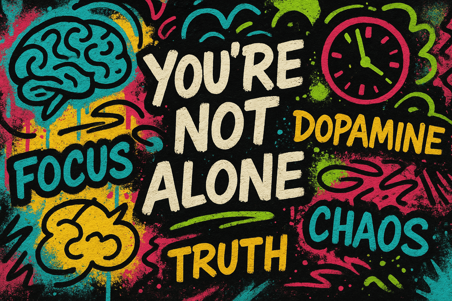 You’re not alone (is that the right you’re)