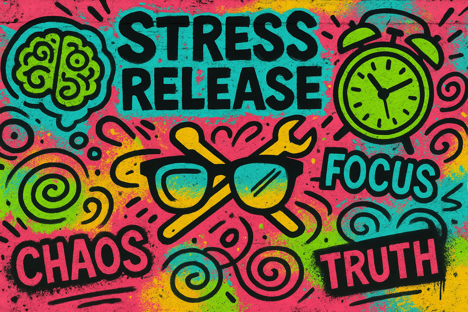 Stress Release - creating your own 👓 visual ⚒️ tools