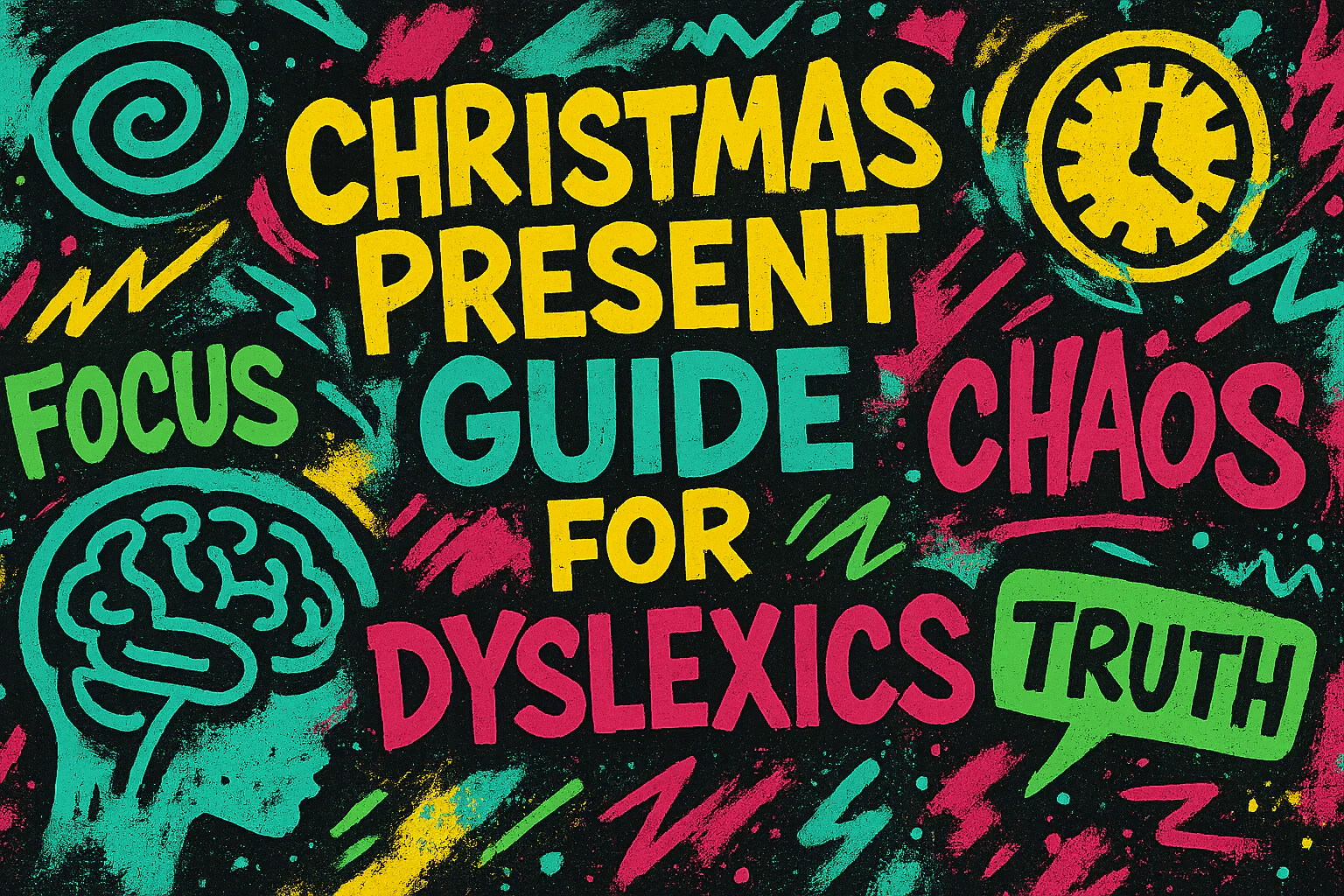 Christmas Present Guide For Dyslexics And The Neurodiverse