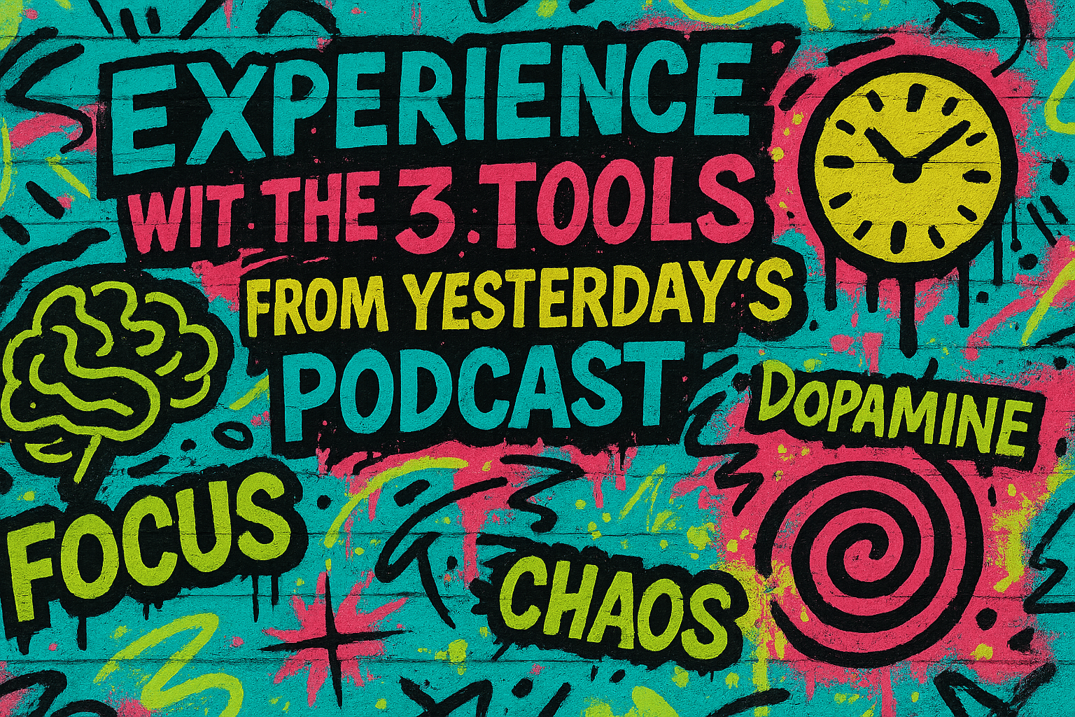 Experience with the 3 tools from yesterday’s podcast