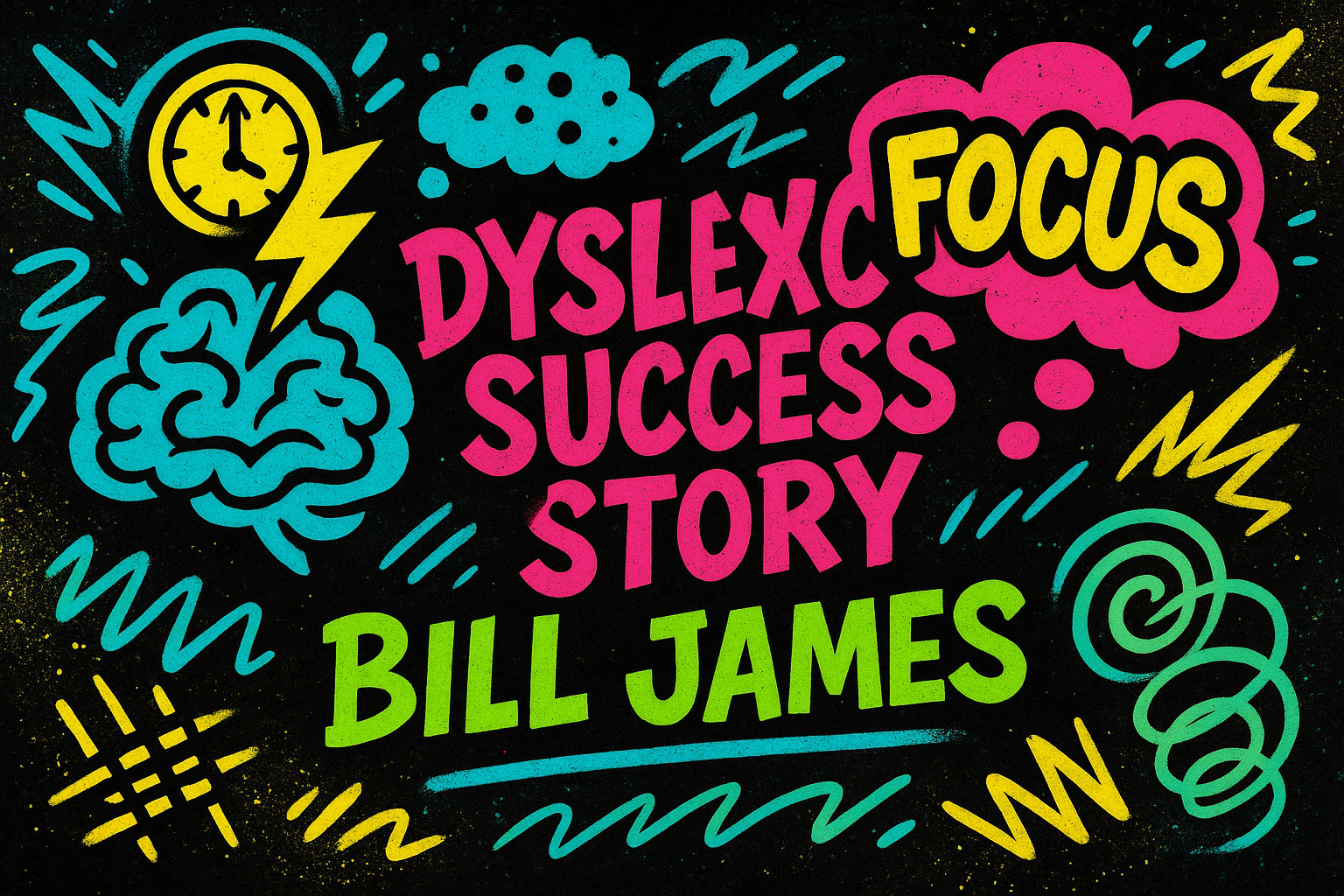 Dyslexic Success Story - BIll James