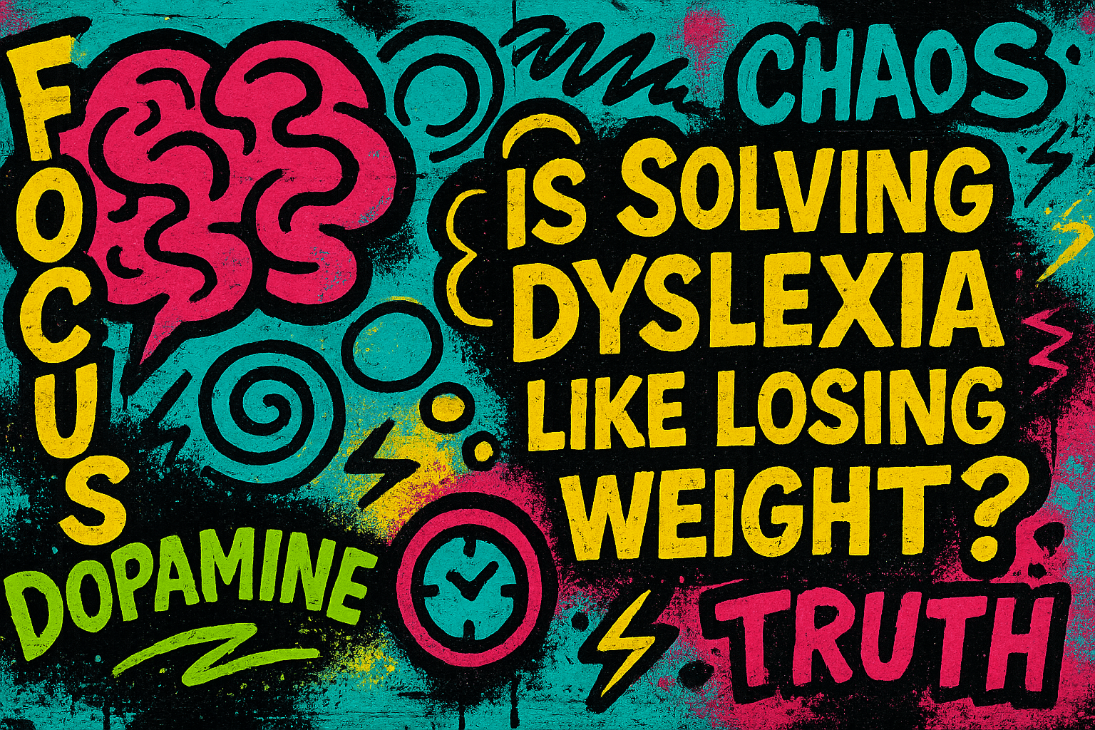 Is solving dyslexia like losing weight?