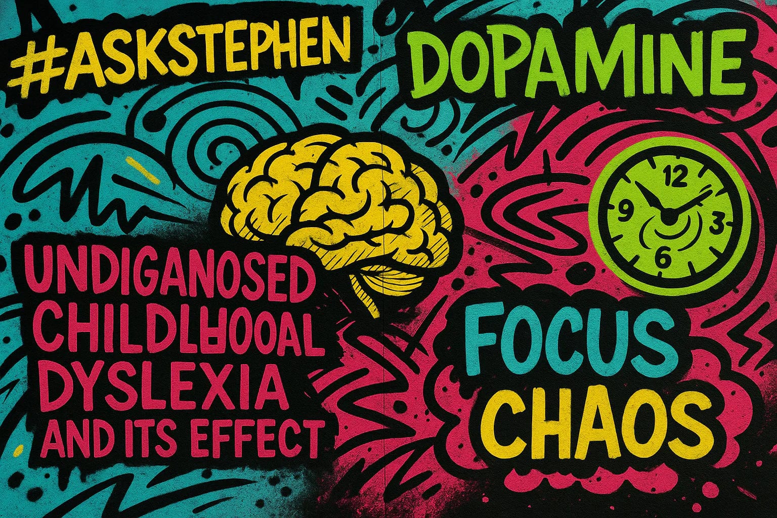 #askstephen - Undiagnosed Childhood Dyslexia And It’s Effect