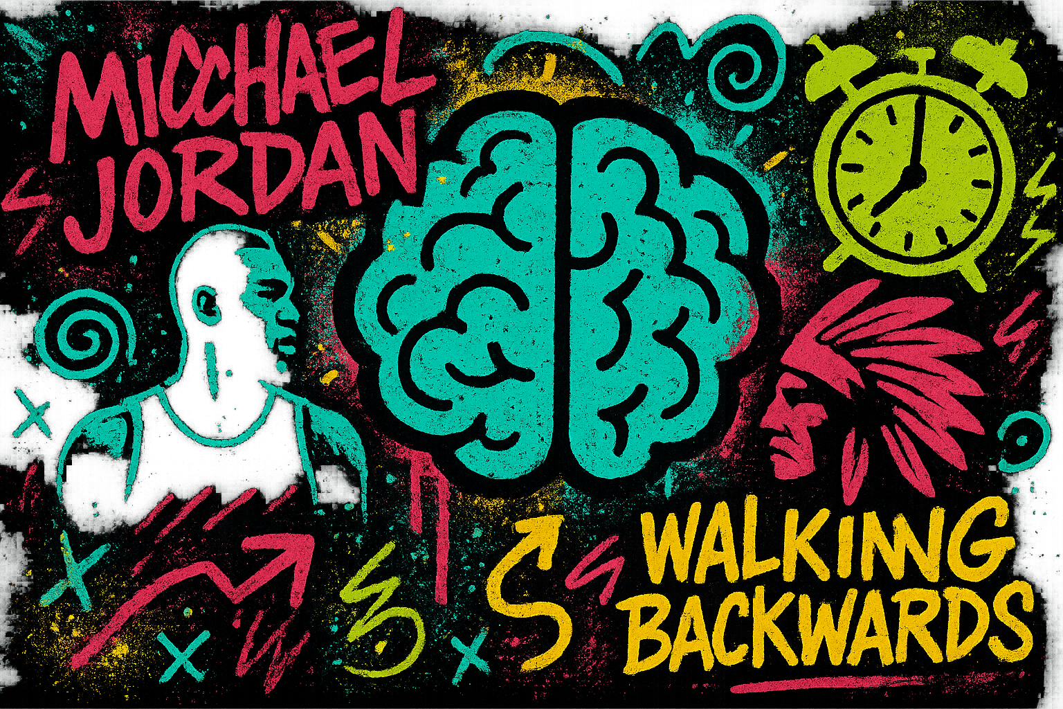 Michael Jordan, the American Indians and walking backwards