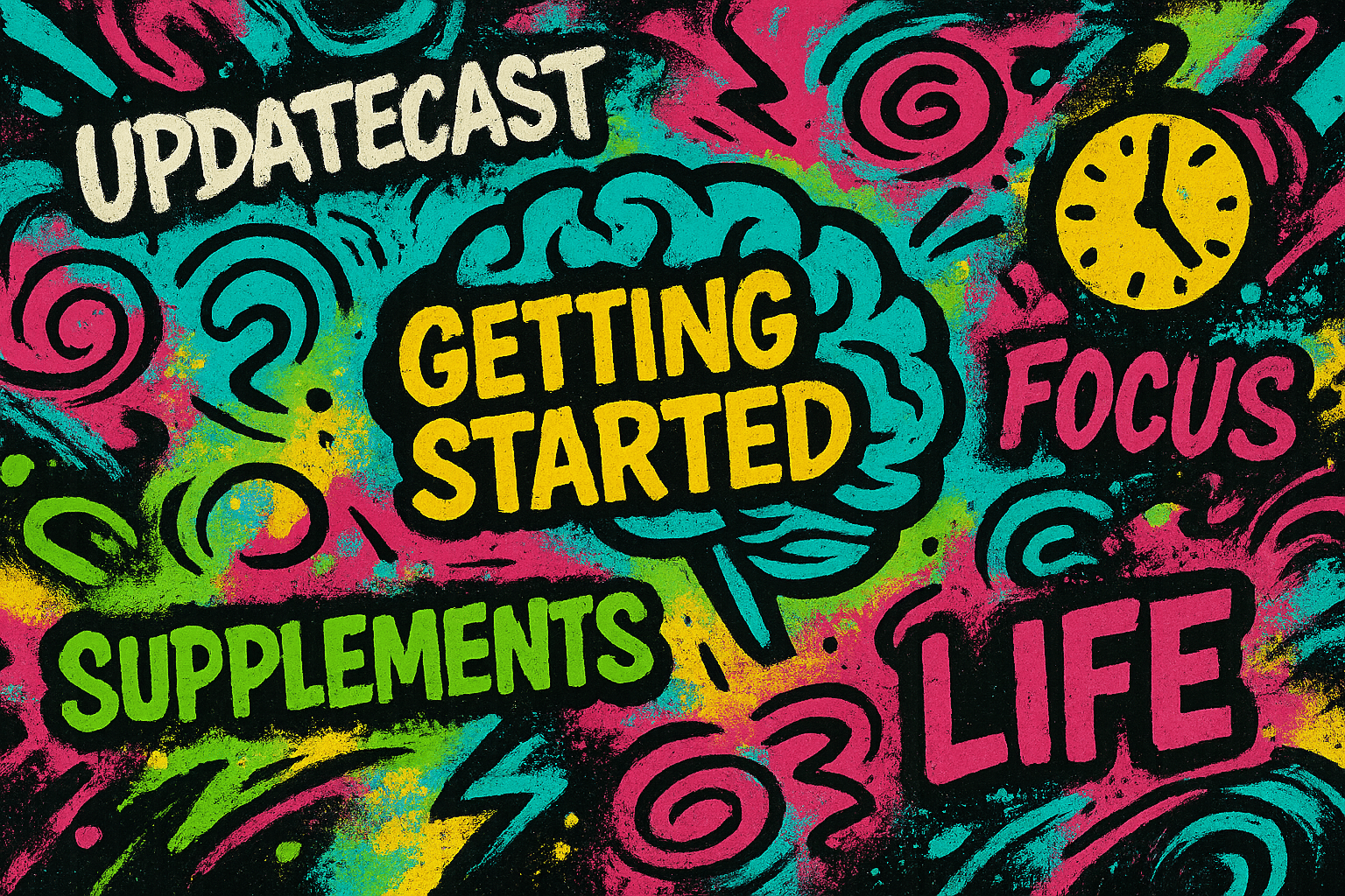 Updatecast / Getting Started, Supplements and Life