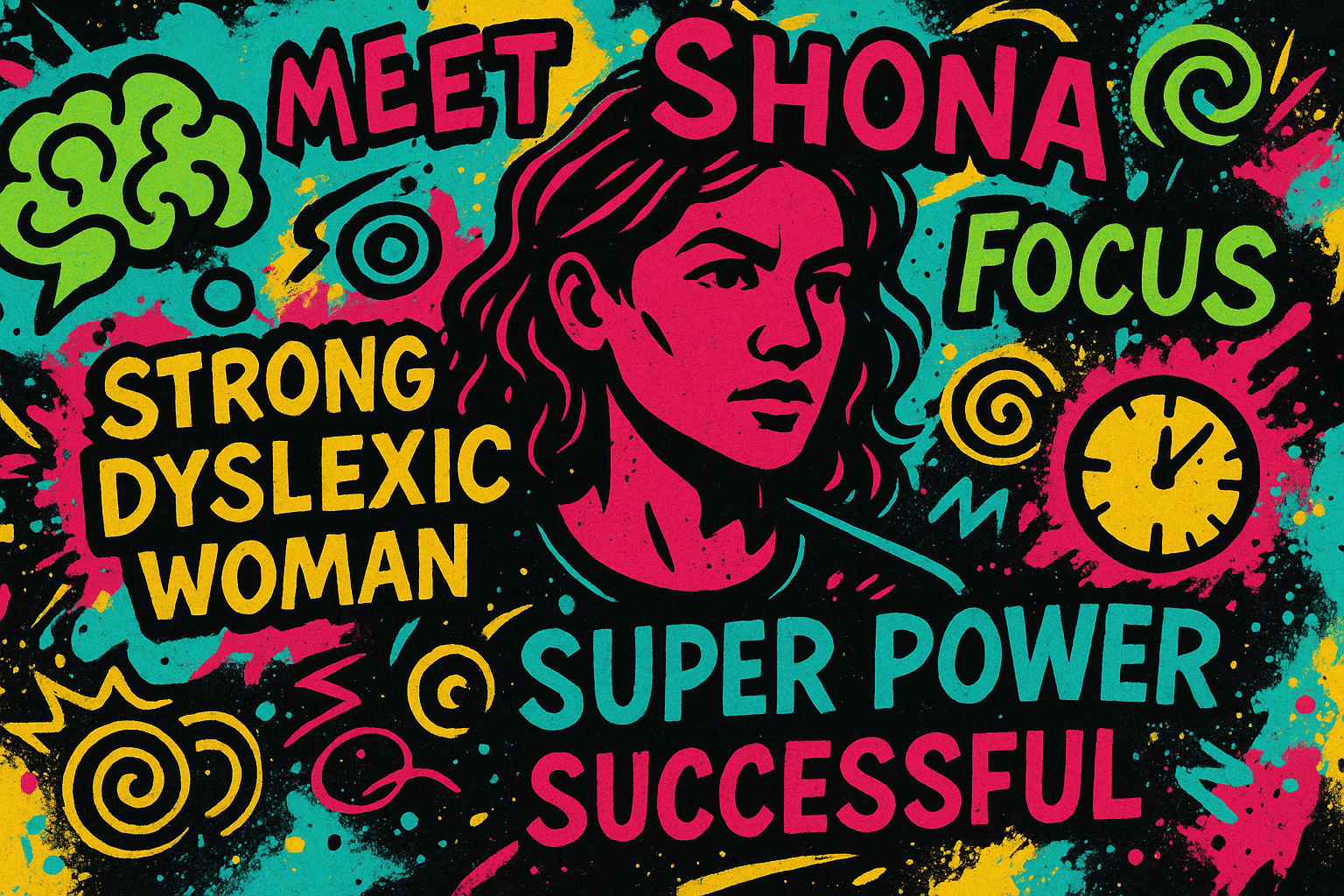 Meet Shona - A strong dyslexic woman who has used her dyslexic super power to be successful