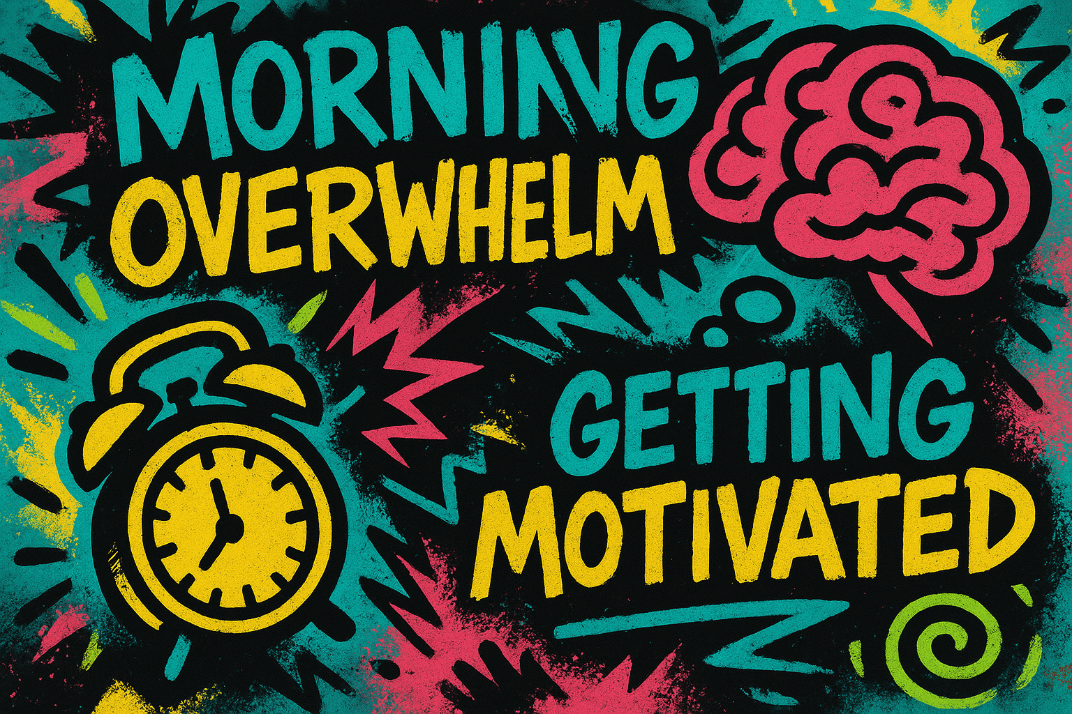 Morning Overwhelm and getting motivated