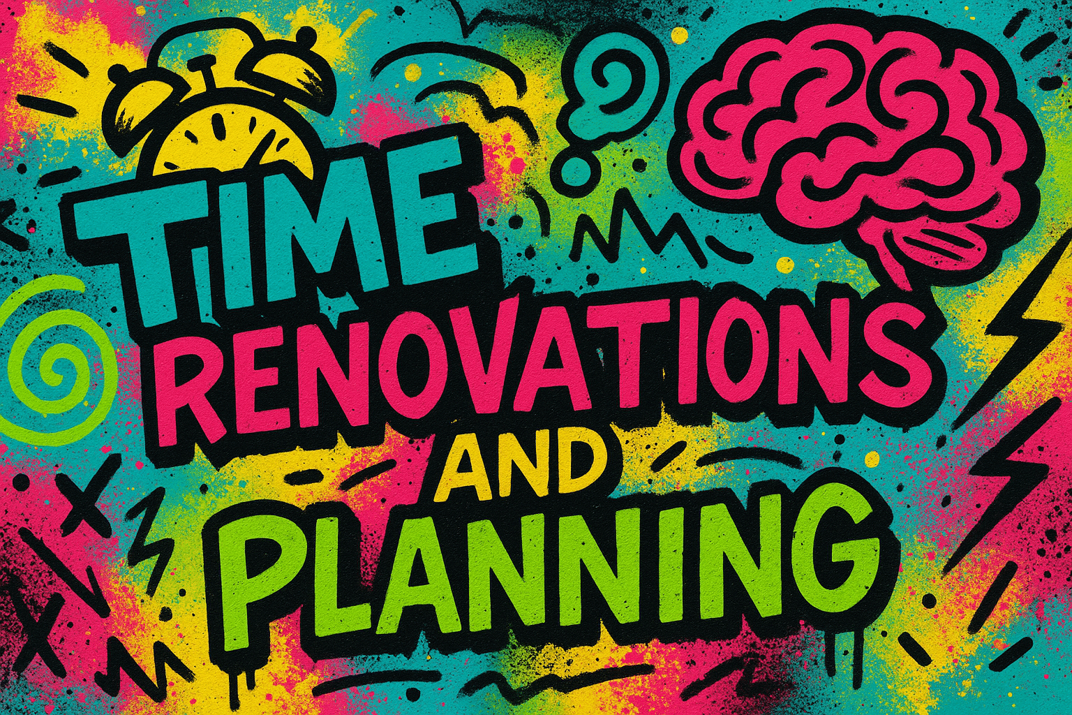 Time, Renovations and Planning