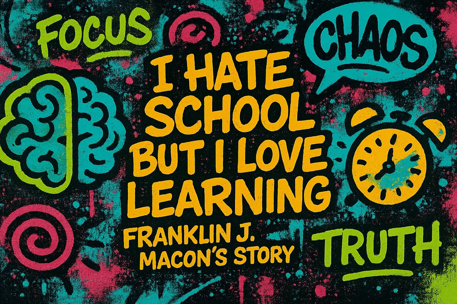 I Hate School, But I Love Learning- Franklin J. Macon's Story